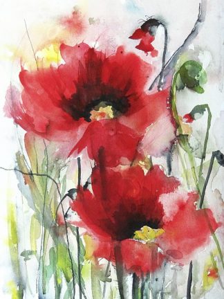 J307D - Johannesson, Karin - Red Poppies