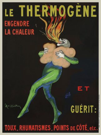 C1308D - Cappiello, Leonetto - Thermogne Warms You Up, 1909