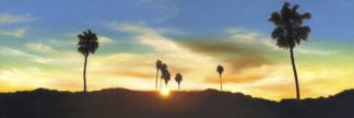 M1735D - Monzon, Rick - Hollywood Hills Sunset
