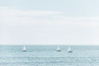 C1525D - Chukhlebova, Elena - Three Sailboats