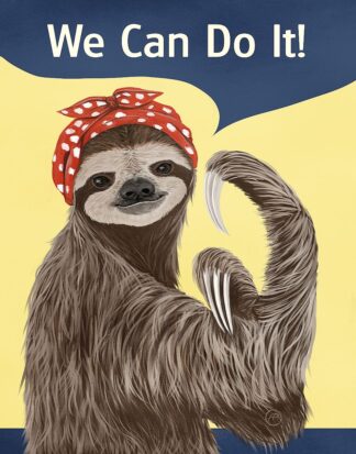 F1017D - Flores, Paula Belle - We Can Do It Sloth