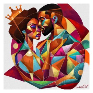 M1997L - Muhammad, Salaam - Endless (Limited Edition 24x24 inch Cotton Rag, Edition Size of 850 Signed and Numbered Certificate of Authenticity)