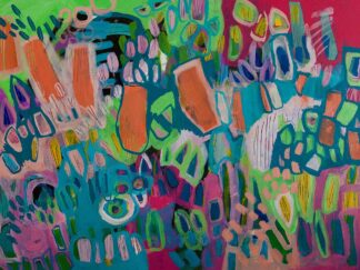 M2075D - McAlister, Lindsey - Crazy Abstract Gardens No. 2