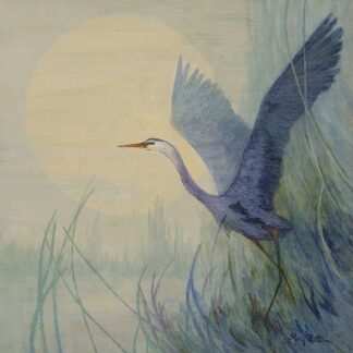 Z1639D - Zittin, Floy - Heron Lifting Off