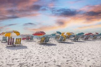 S2124D - Silver, Richard - South Beach Miami Beach Chairs I