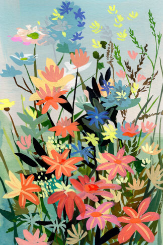 P1366D - Page, Brook - Pastel Wildflowers
