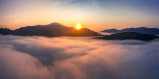Z1643D - Zaharek, Jonathan - Sunrise Above the Clouds, Whiteface Mountain