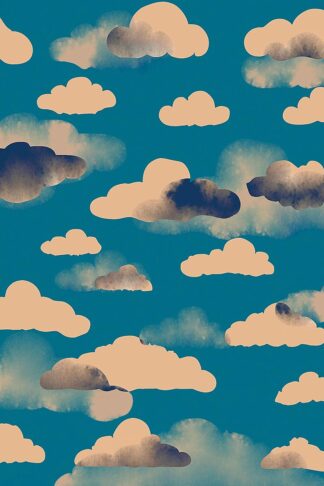 G2385D - Gold, Matt - Vintage Clouds