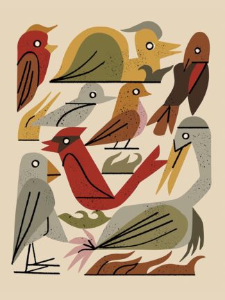 T874D - Thull, Renea L. - Motley Flock No 1