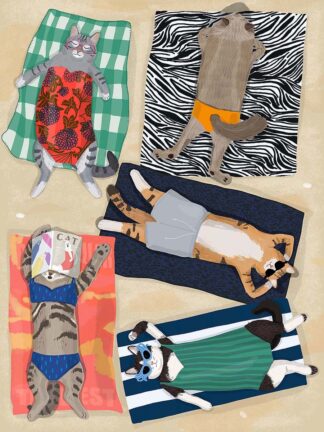 M2166D - Melin, Hanna - Summer Cats